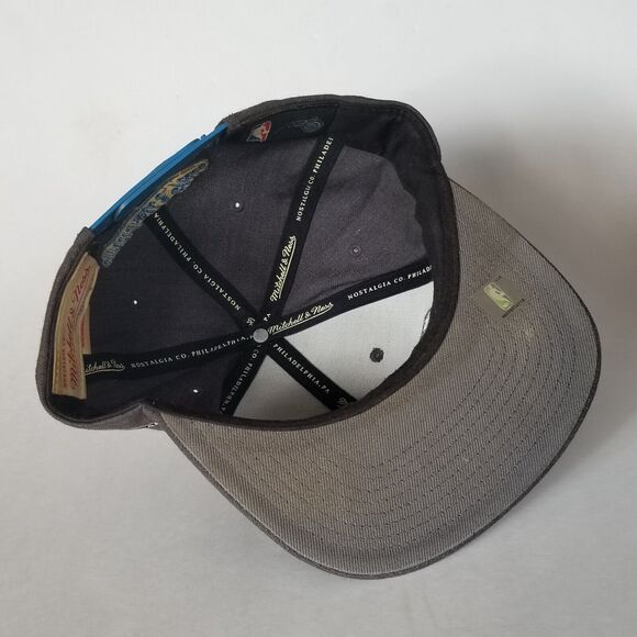 NBA Orlando Magic Cap Hat Mitchell & Ness Gray Snapback Flawed - Picture 6 of 11